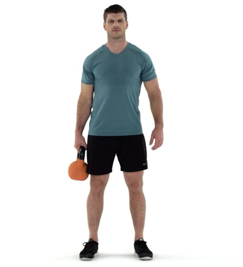 How to perform the Kettlebell Side Bend Physitrack